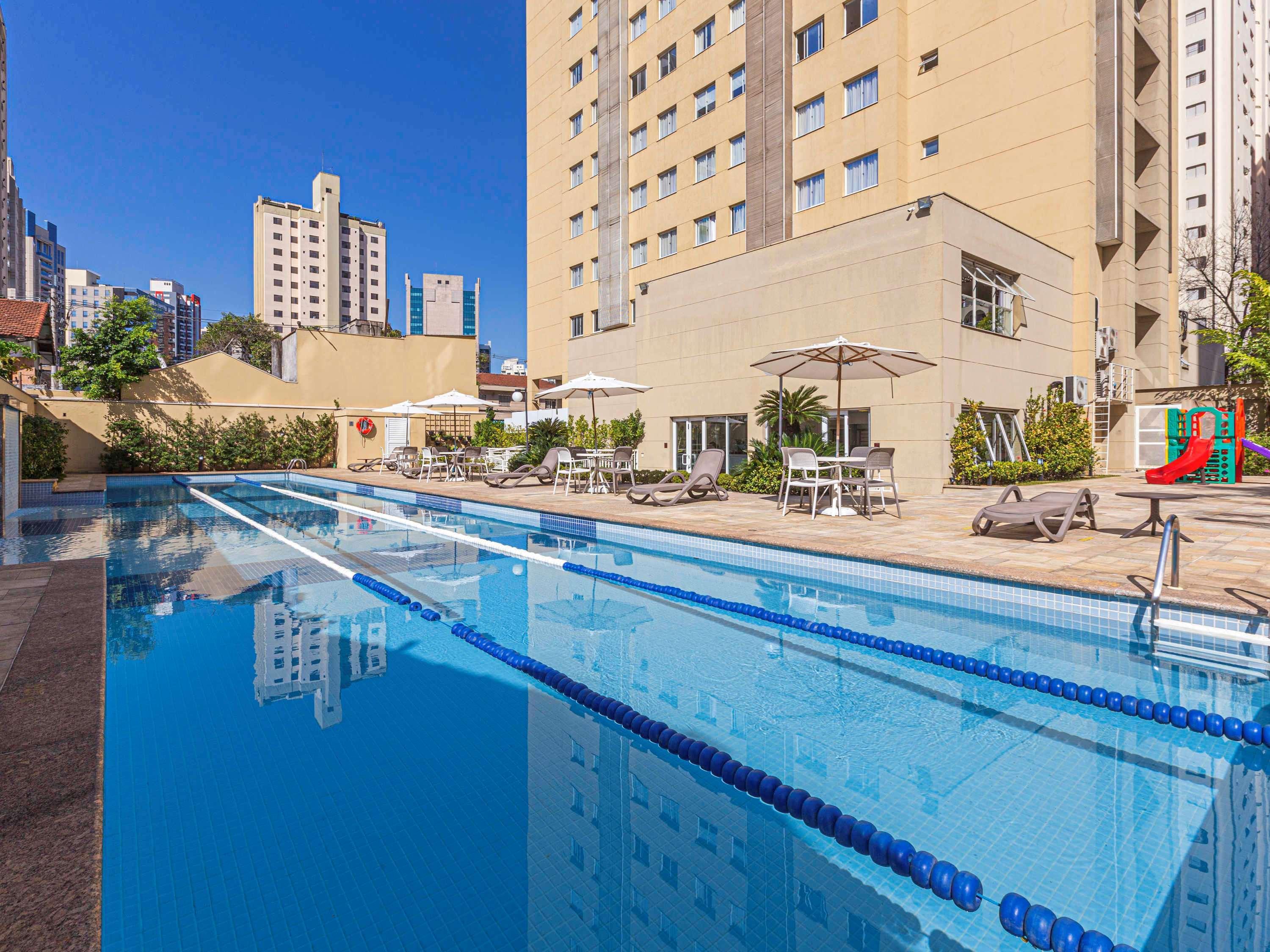 Отель Mercure Sao Paulo Vila Olimpia Экстерьер фото