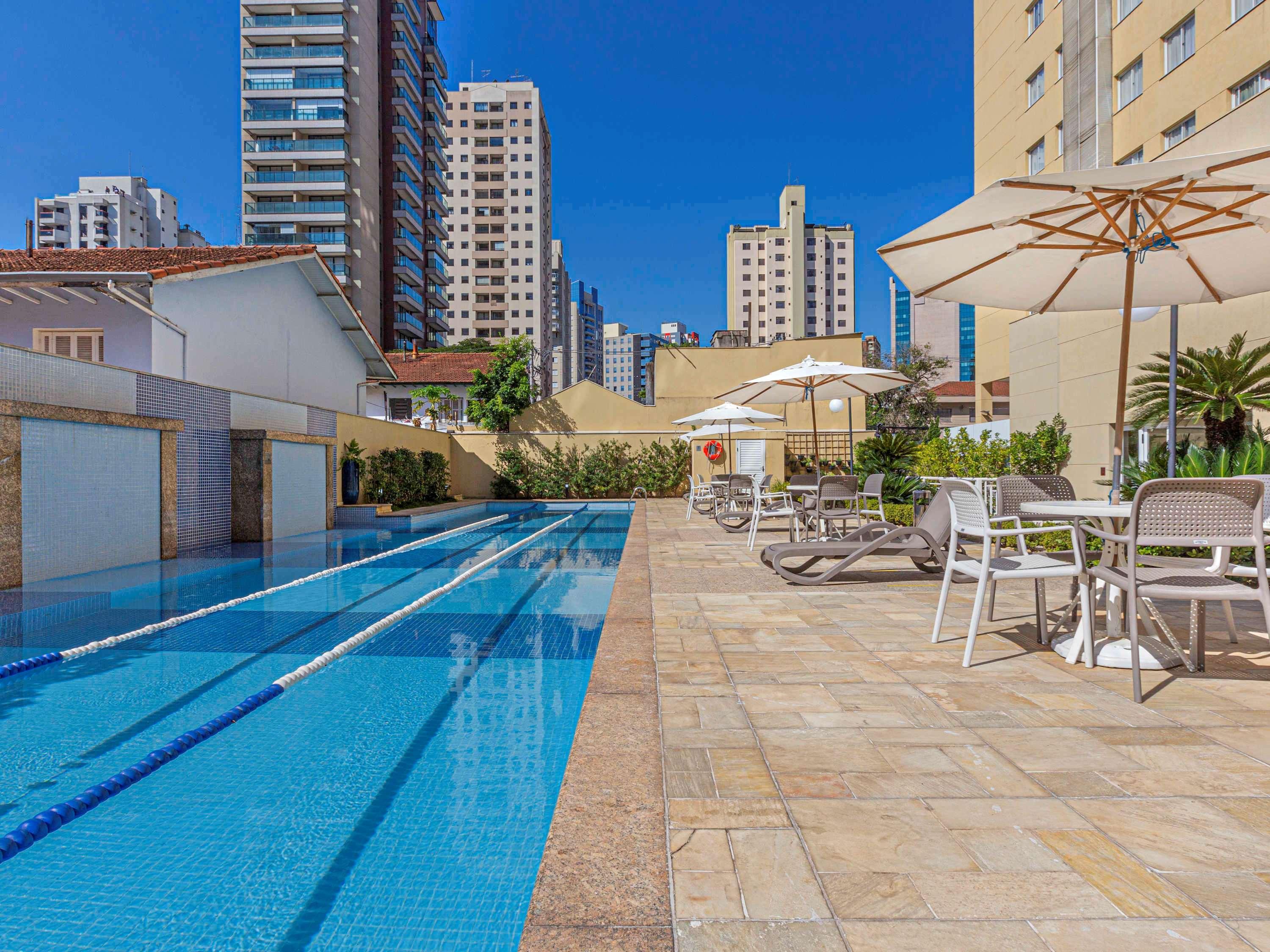 Отель Mercure Sao Paulo Vila Olimpia Экстерьер фото